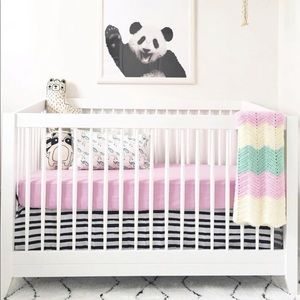 Little Unicorn Muslin Crib Sheet